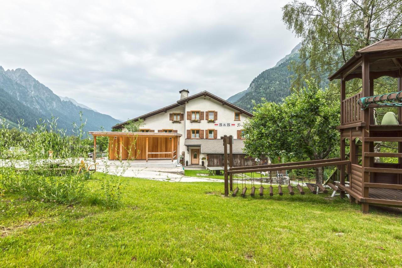 B&B Pranzaira Vicosoprano Экстерьер фото